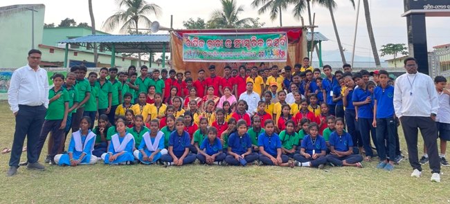 ସଢ଼ା ଶ୍ରୀଅରବିନ୍ଦ ଉଚ୍ଚ ବିଦ୍ୟାପୀଠରେ ବାର୍ଷିକ କ୍ରୀଡ଼ା ଉତ୍ସବ ଉଦଯାପିତ