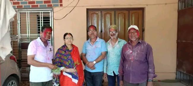 ଢେଙ୍କାନାଳ ଥିଙ୍କର୍ସ ଫୋରମର ହୋଲି ପର୍ବ ପାଳନ