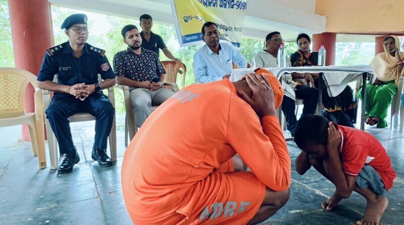 ବାତ୍ୟା ଆଶ୍ରୟସ୍ଥଳୀରେ ପ୍ରାକୃତିକ ବିପର୍ଯ୍ୟୟ ପ୍ରଶମନ ମକ୍‌ଡ୍ରିଲ