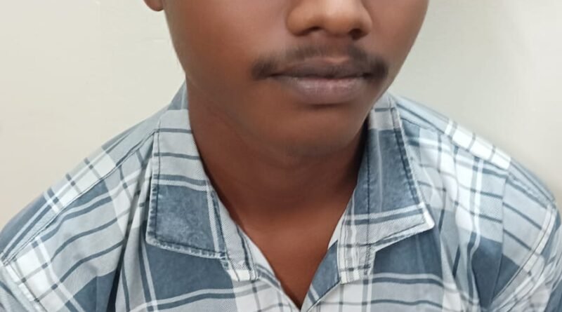 ଛାତ୍ରୀକୁ କମେଟ ମାରିବା ସହ ଆଶ୍ଳୀଳ ଆଚରଣ କରି ଯୁବକ ଗିରଫ