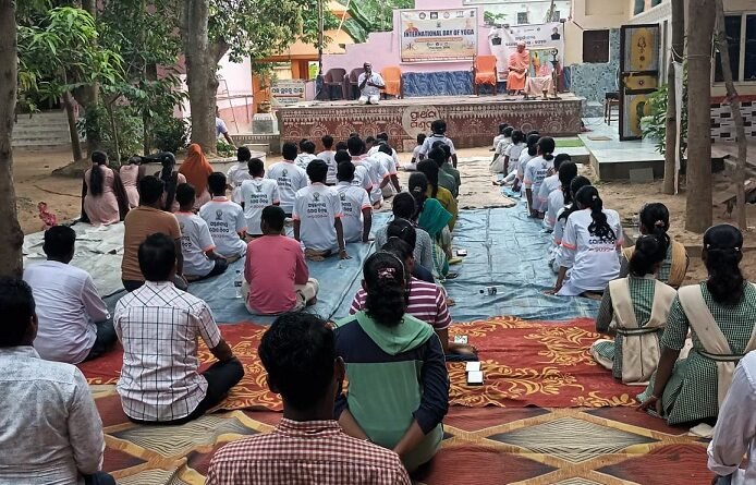 ଅନ୍ତର୍ଜାତୀୟ ଯୋଗଦିବସ ପାଳିତ