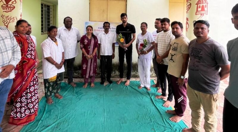 ଆୟୁଷ୍ମାନ ଆରୋଗ୍ୟ ମନ୍ଦିରରେ ଆନ୍ତର୍ଜାତିକ ଯୋଗ ଦିବସ ପାଳିତ