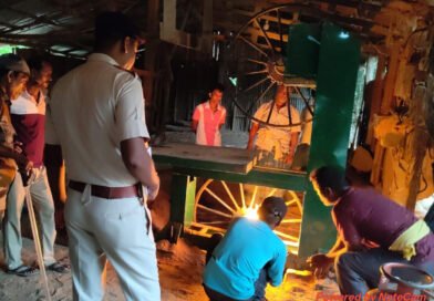 ଵନ ବିଭାଗ ପକ୍ଷରୁ ବେଆଇନ କରତକଳ ଉପରେ ଚଢ଼ାଉ