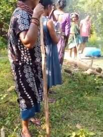 ଜଙ୍ଗଲ ବୁଲି ମଦଭାଟି ଭାଙ୍ଗିଲେ ମହିଳା